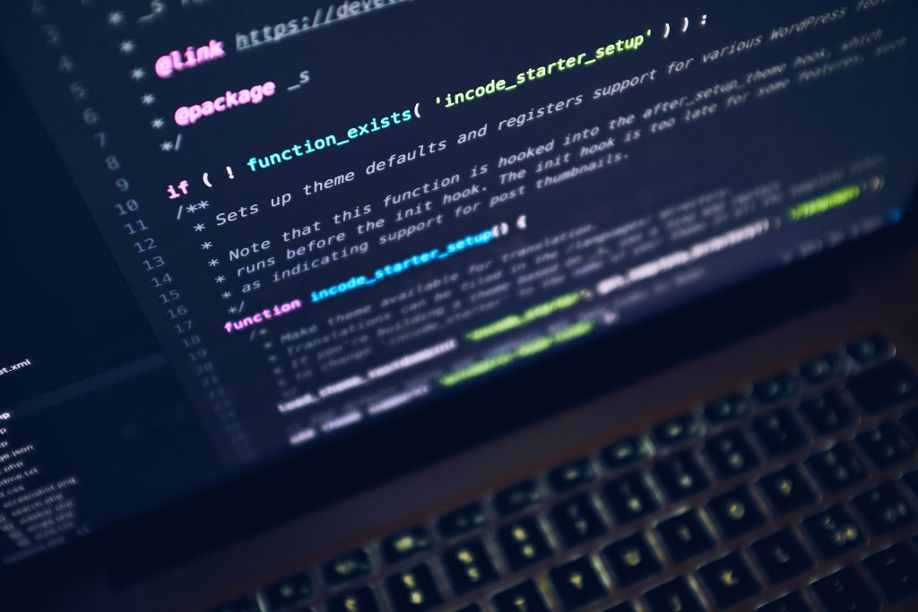 Coding di laptop